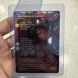 Magic The Gathering Final Fantasy CLIVE, IFRIT’S DOMINANT Borderless Foil M 0385 - Image 2