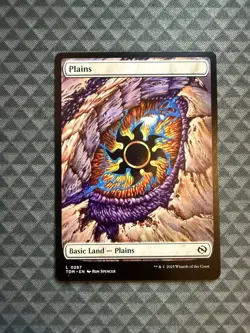 MTG Plains #0287 Full Art Basic Land Tarkir: Dragonstorm (TDM) - Image 1
