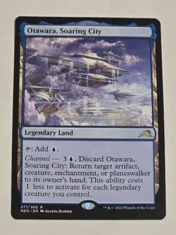 🔥 MTG Magic Otawara, Soaring City Kamigawa: Neon Dynasty 271/302 - Regular NM/M - Image 1