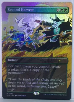 Second Harvest (2380) [New, Near Mint] *Foil* {TMNT SLD} - Image 1