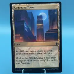 MTG Command Tower 0063 Surge Foil TMNT TMC EN 2026 Land - Image 1