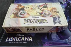 Disney Lorcana “Fabled” Booster Box – English – Factory Sealed IN HAND TO SHIP - Image 1