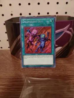 Yugioh! LP Delinquent Duo - LCKC-EN101 - Secret Rare - 1st Edition Lightly Playe - Image 1