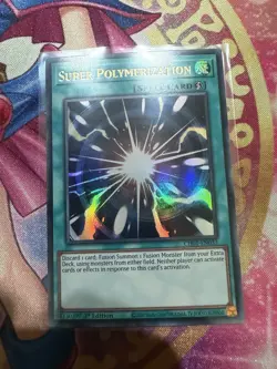 Yu-Gi-Oh! Super Polymerization CH01-EN033 Ultra Rare Card NM - Image 1