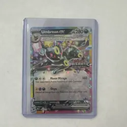 Pokemon Umbreon ex EX Promo Holo 060/131 Prismatic Evolutions Stamp Card - Image 1