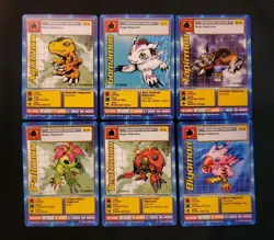 Digimon Cards 1999 Bandai Card Lot Rookie Level 1st Edition Collection See Pics - Image 1