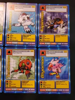 Digimon Cards 1999 Bandai Card Lot Rookie Level 1st Edition Collection See Pics - Image 3