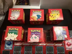 Pokemon 23k Burger King Gold Plated Trading Card Set Red Box Lot Of 6 - Sealed - Image 1