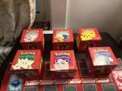 Pokemon 23k Burger King Gold Plated Trading Card Set Red Box Lot Of 6 - Sealed - Image 2