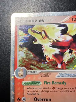 Pokemon Card-Arcanine Ex-83/92-ENG-Ex Hidden Legends -Holo-LP - Image 4