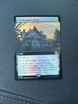 Northampton Farm Extended Art NM TMT 280 R MTG Teenage Mutant Ninja Turtles - Image 1