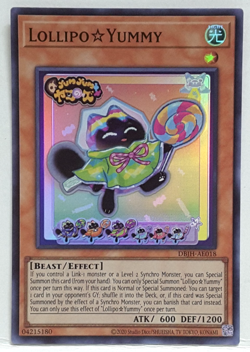 Yugioh Asian-English LollipoUYummy DBJH-AE018 Super Rare - Image 1