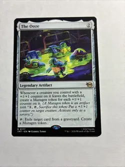 The Ooze - Teenage Mutant Ninja Turtles MTG Plus Bonus Rare!!! - Image 1