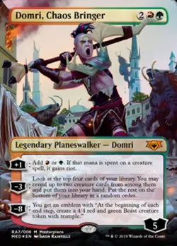 [1x] Domri, Chaos Bringer - Foil Near Mint, English Mythic Edition MTG Magic - Image 1