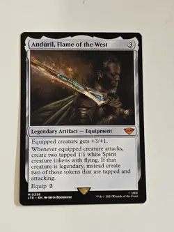 MTG Anduril, Flame of the West - Lord of the Rings 236 ✨Ships Next Day - Image 1