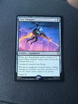 Foot Chopper Commander Teenage Mutant Ninja Turtles MTG NM #0017 - Image 1