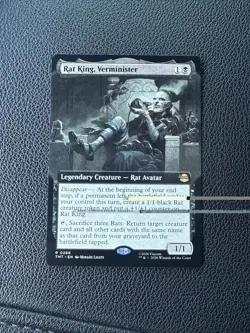 Rat King, Verminister (Extended Art) R Teenage Mutant Ninja Turtles 266 NM - Image 1