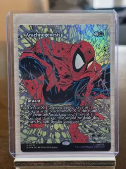 Arachnogenesis (Borderless) Marvel Universe Eternal-Legal Foil - Image 1