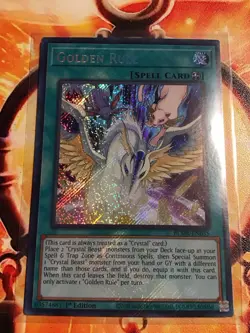 Yugioh! TCG Battles of Legend: Monstrous Revenge Golden Rule SR Lot Read - Image 1