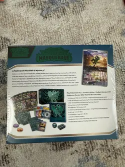 Twilight Masquerade Pokemon Center Exclusive ETB SEALED - Image 2