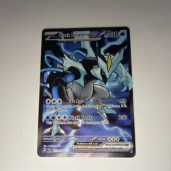 Pokemon TCG Black Kyurem EX Surging Sparks Holo Card 218/191 - Image 1