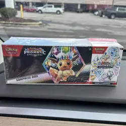 Pokemon Prismatic Evolutions Surprise Box And Booster Bundle- Sam's Club SEALED! - Image 1