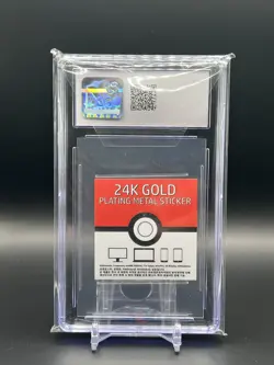 2024 GENGAR 24k Gold Plated Pokemon Popping Candy Striking CGC Mint 9 - Image 2