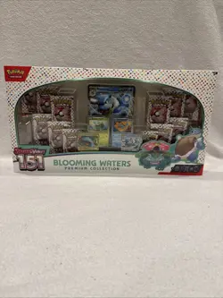 Pokemon Scarlet & Violet 151 Blooming Waters Premium Collection Box Sealed - Image 1