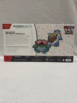 Pokemon Scarlet & Violet 151 Blooming Waters Premium Collection Box Sealed - Image 2
