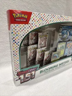 Pokemon Scarlet & Violet 151 Blooming Waters Premium Collection Box Sealed - Image 5