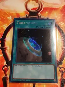 Yugioh! TCG Battles of Legend: Monstrous Revenge Terraforming SR Lot Read - Image 1