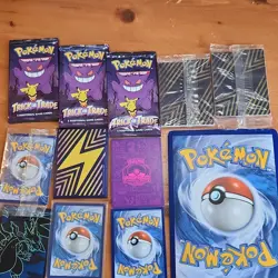 POKEMON TCG TRICK OR TRADE LOT PIKACHU V LYCANROC MEW VMAX SEALED PACKS - Image 5