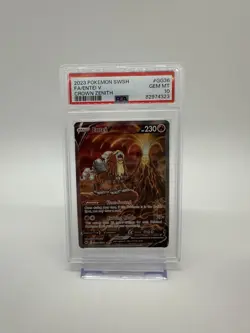 Pokemon 2023 Entei V GG36/GG70 Full Art Crown Zenith GEM MINT PSA 10 - Image 1