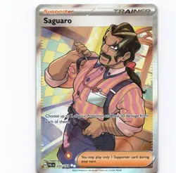 Saguaro - Ultra Rare SV02: Paldea Evolved 255/193 NM Pokemon - Image 1