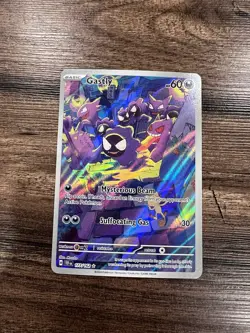 Pokemon TCG Gastly 177/162 Temporal Forces Holo Illustration Rare NM/Mint - Image 1