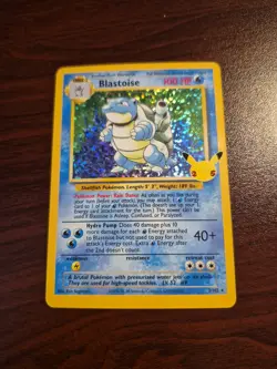 Pokemon Celebrations 25th Anniversary Blastoise Holo 2/102 - Image 3