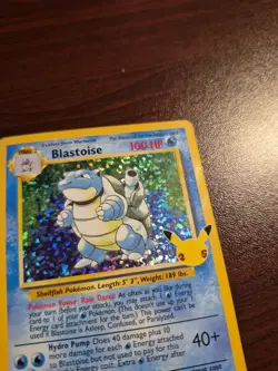 Pokemon Celebrations 25th Anniversary Blastoise Holo 2/102 - Image 5