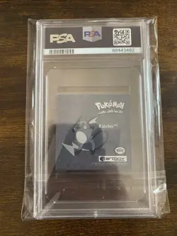 Pokemon 1999 Raichu Artbox Series 1 Prism Sticker #PR40 PSA 8 - Image 2