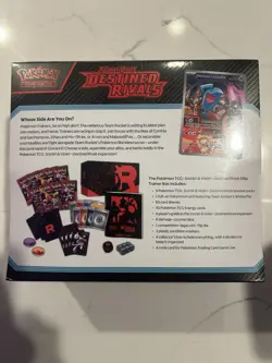 Pokemon Scarlet & Violet Destined Rivals Elite Trainer Box Mewtwo Giovanni 2024 - Image 2