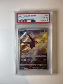 Pokemon TCG - Latios 203/191 - Surging Sparks - Illustration Rare - PSA 10 - Image 1