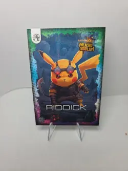 Riddick (Pikachu) #79 Galaxy Holo Pokemon Pikachu Cosplay - Image 1