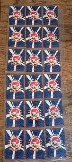 Lot of 33 - Pocket Monsters Japanese Pokemon Fossil 12 Uncommon & 21 Common NM - Image 4