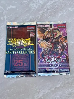 25Th Anniversary Rarity Collection + Dimension Of Chaos Booster Pack | YuGiOh! - Image 1
