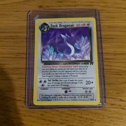 Pokemon - Team Rocket - Dark Dragonair (33/82) - LP - Inc. Toploader - Image 1