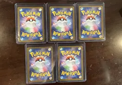 Pokemon TCG Japanese Holo Lot Jungler EX Rowlet Dedenne Gardevoir Clefairy 5 Ca… - Image 2