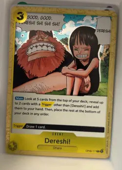 OP09-117 Dereshi! English R One Piece TCG Card Game - Image 1