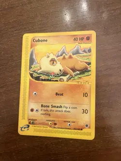 Cubone 103/165 Set Expedition Pokemon Card Eng Komiya NM - Image 2