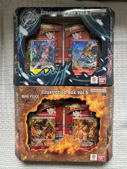 ONE PIECE CARD ILLUSTRATION BOX IB05 + IB06 Vol 5 & 6 - ENG SEALED. COFFRET BOX - Image 1