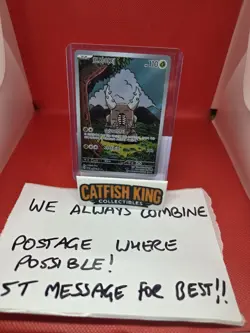 Dubwool AR Art Rare Pokemon Card Korean Illustration Rare NM TCG - Image 1