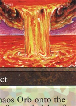 Magic MTG - Chaos Orb - Ultra Pro Puzzle Cards - EXC - EN - Image 1